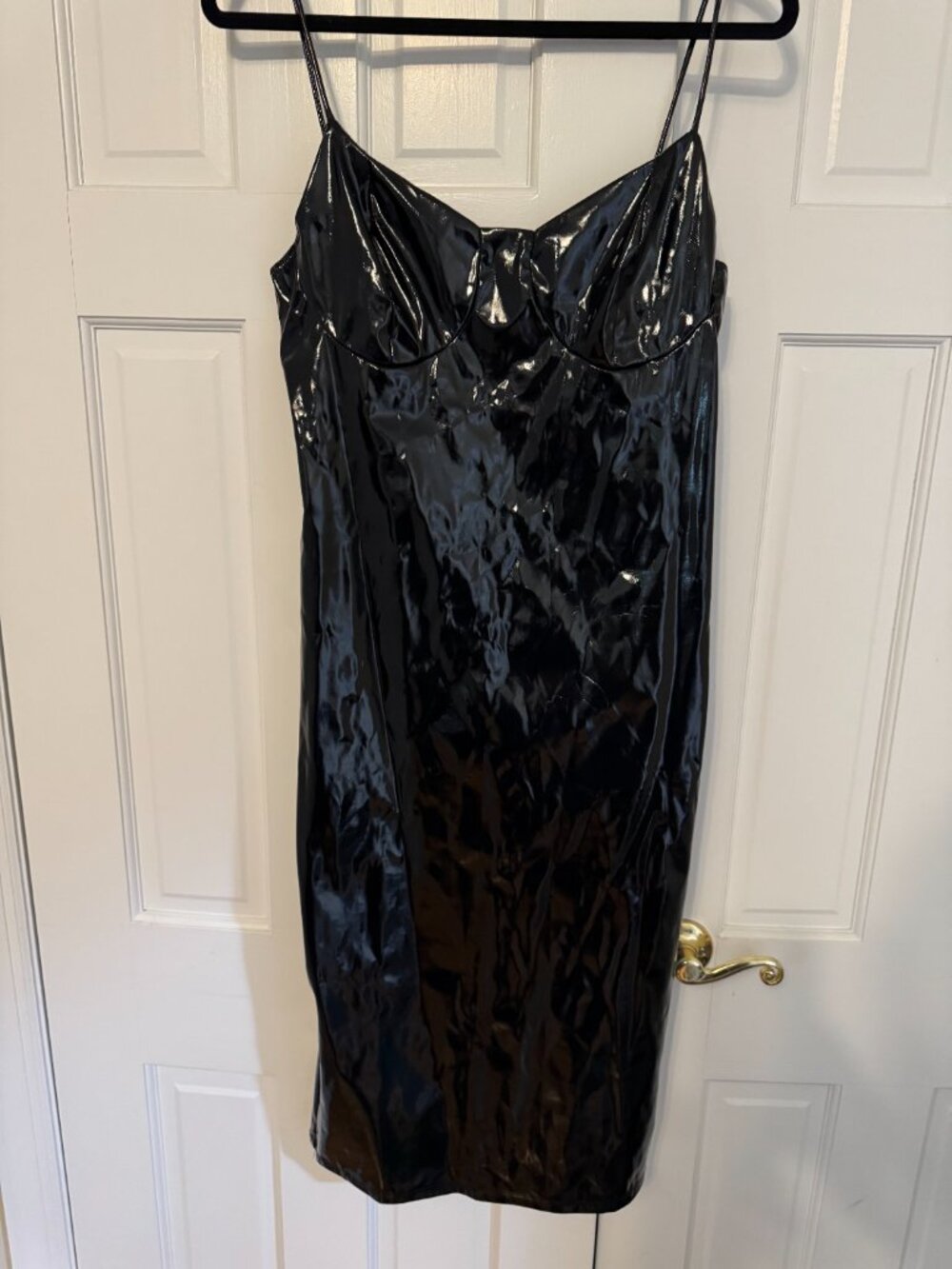 Fashion Nova Wake up the Neighbors Midi Dress Black 1XL - Picture 4 of 4